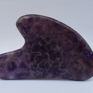 Salt and Crystal Amethyst Gua sha - ROOTS