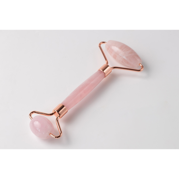 Salt and Crystal Rose Quartz Face Roller - ROOTS