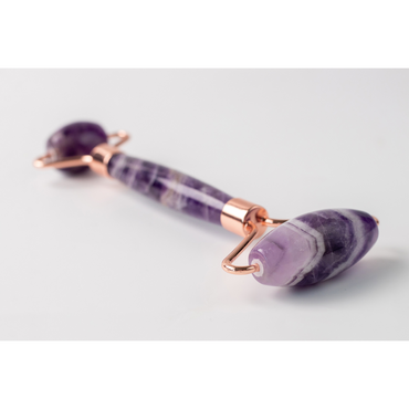 Salt and Crystal Amethyst Face Roller - ROOTS