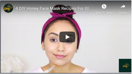 #4 DIY Honey Face Mask Recipes For Glowing Skin