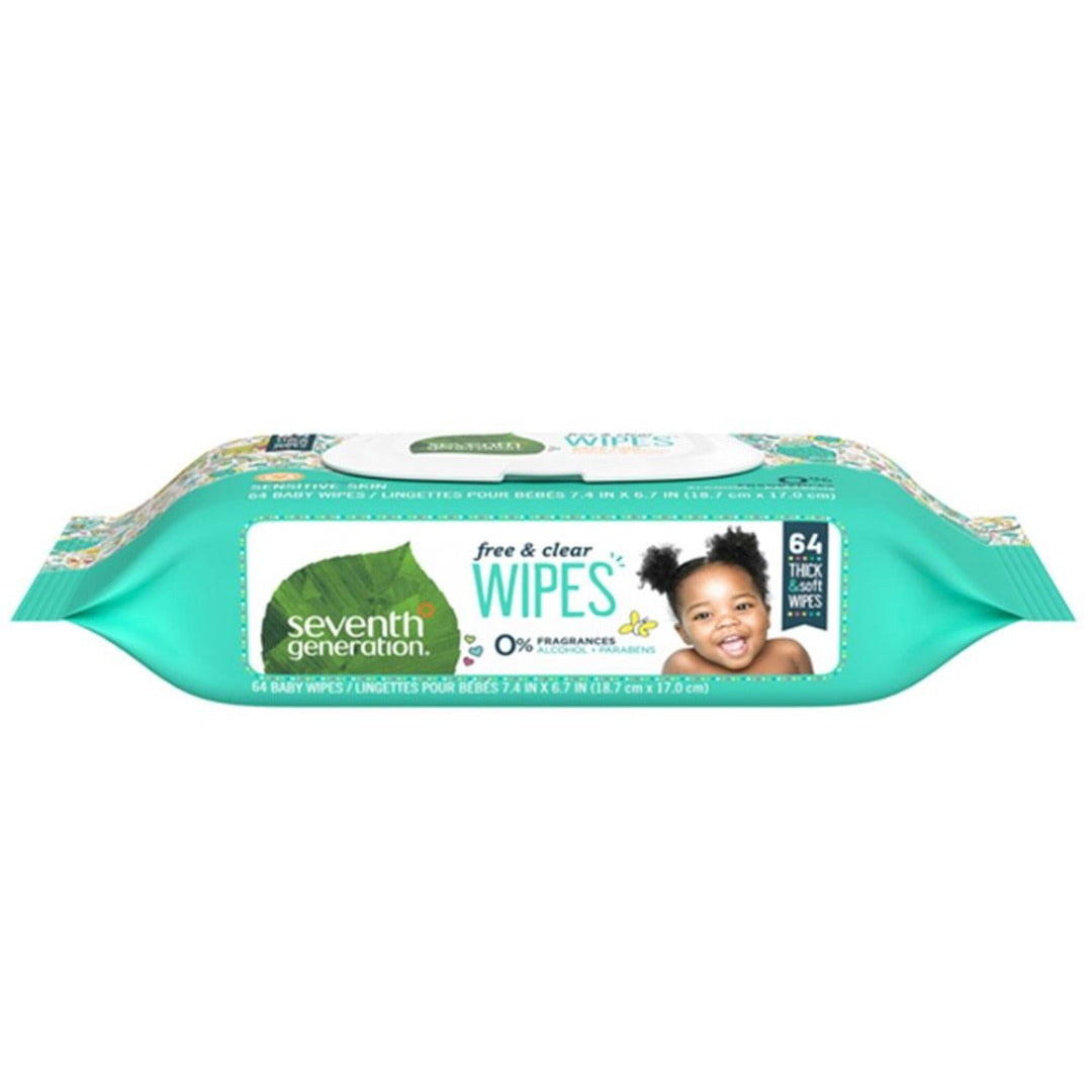 Seventh Generation Free and Clear Baby Wipes - ROOTS