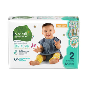Seventh Generation Baby Diapers Stage 2 - ROOTS