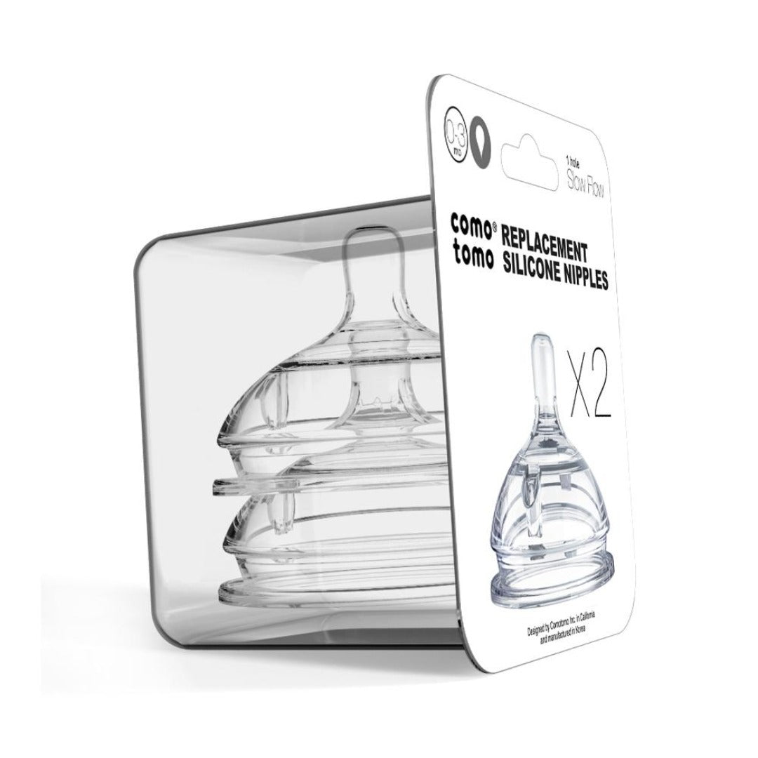 Comotomo  Natural Teat Silicone Nipples - ROOTS