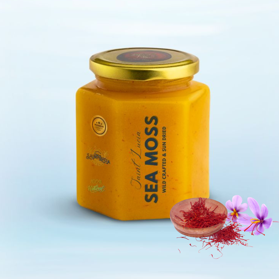 Saffron Infused Sea Moss Gel