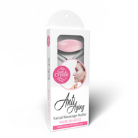 Salt and Crystal Rose Quartz Face Roller - ROOTS