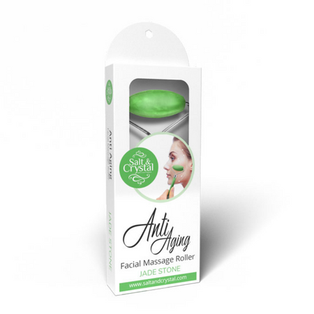 Salt and Crystal Jade Face Roller - ROOTS