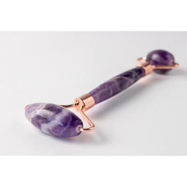 Salt and Crystal Amethyst Face Roller - ROOTS