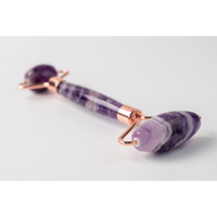 Salt and Crystal Amethyst Face Roller - ROOTS