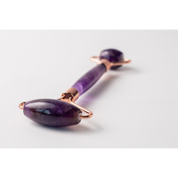 Salt and Crystal Amethyst Face Roller - ROOTS