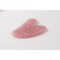 Salt and Crystal Rose Quartz Gua Sha - ROOTS