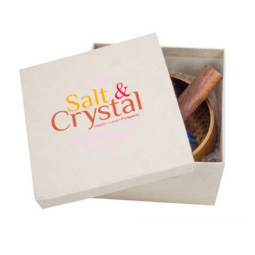 Salt and Crystal Tibetan Singing Bowl Set - ROOTS