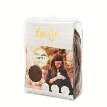 Bebitza - 100% Cotton Nursing Cover - Latte - ROOTS