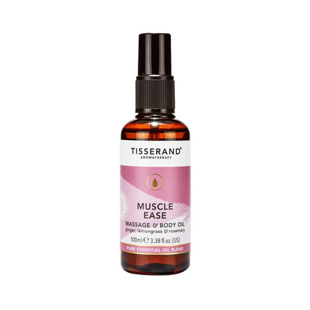 Tisserand Muscle Ease Blend Body Massage Oil - ROOTS