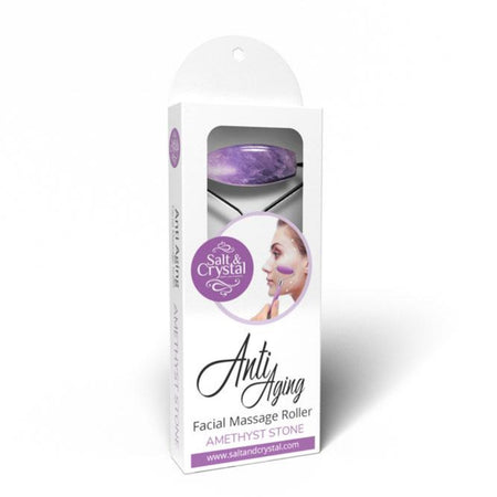 Salt and Crystal Amethyst Face Roller - ROOTS
